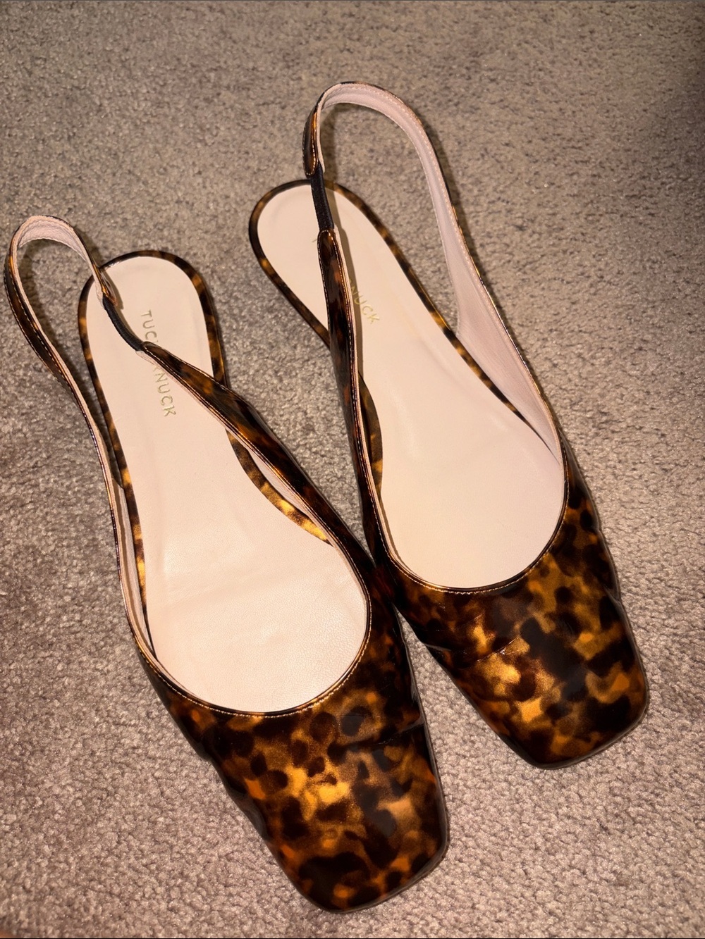 Tuckernuck Tortoise Liv Slingback Flats - Picture 1 of 5
